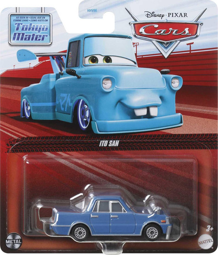 Vehículo Fundido A Presión Disney/pixar Cars Ito San A Escal