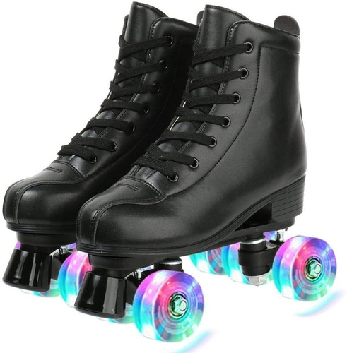 Patines De Ruedas Para Mujer, Con Ruedas Iluminadas, De Cuer