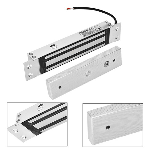 Cerradura De Puerta Electromagnética Dc 12 V 180 Kg Fuerza D