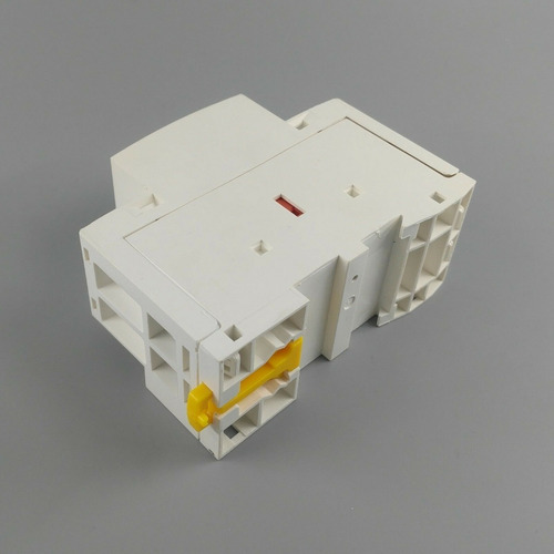 Imagen 3 de 5 de Contactor 220v Modular 2p 63a 1nc 1no Contactor Monofasico