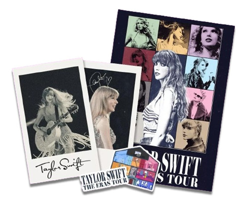 Poster + 3polaroids + 10stickers Taylor Swift The Eras Tour