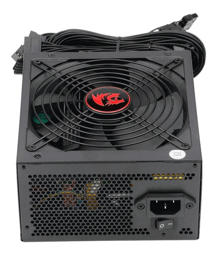 Imagen 2 de 2 de Fuente De Poder Redragon Rgps 500w - Revogames®