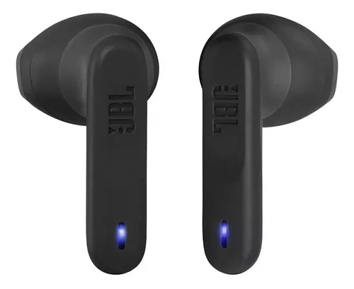 Auriculares Inalambricos Jbl Wave Flex Audifonos Bluetooth Color Negro  Color de la luz Azul