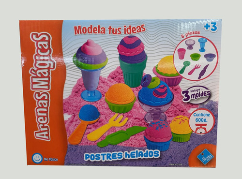 Imagen 3 de 6 de El Duende Azul Arenas Magicas Postres Helados Jeg 7219