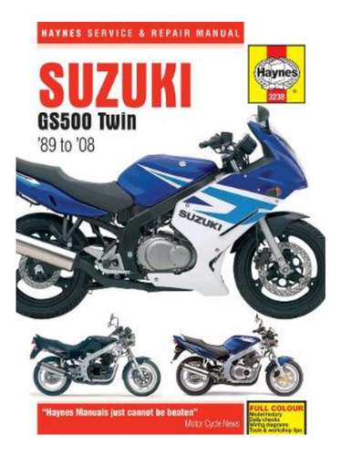 Suzuki Gs500 Twin (89 - 08) Haynes Repair Manual - Aut. Eb17