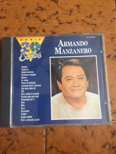 Armando Manzanero Cd 20 Éxitos