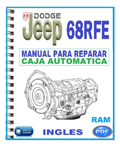 Manual D Taller Reparación Caja Automática Dodge Ram 68rfe