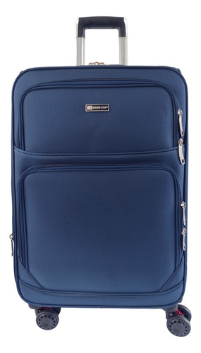 Set De Maletas De Viaje Con Ruedas 3 Pzs Golden Star Azul Oscuro