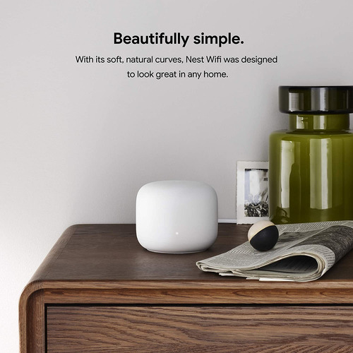 Router Google Nest Wifi, Ac2200, Cobertura De 408m2, 1 U