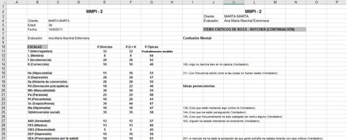 Test Mmpi 2 Interpretacion Grafica Textual Automatizado Pro