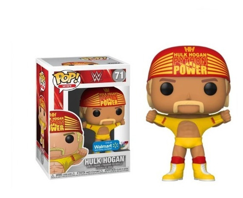 Funko Pop Hulk Hogan #71 Wwe Walmart
