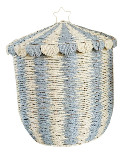 Cesta De Almacenamiento Tejida Contenedor De L