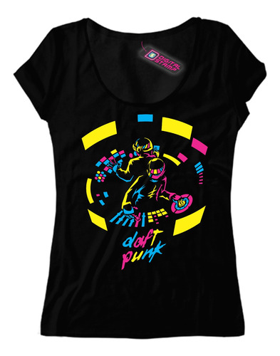 Remera Mujer Daft Punk Dj French House Me41 Dtg Premium