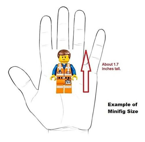 Lego Minifigure Muppets Series Beaker Minifig, Color Morado