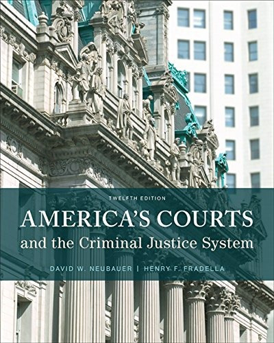 Libro America's Courts And The Criminal Justice System L