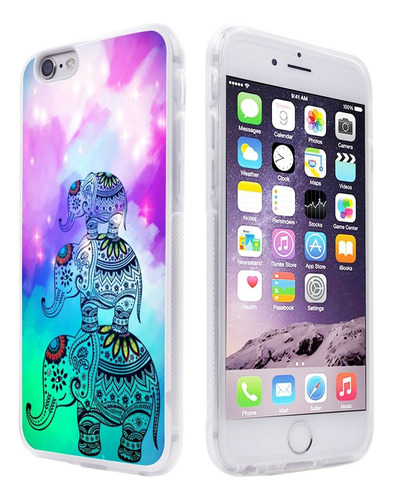 Funda iPhone 6 Plus Tpu/pc Estuche Transparente Gi5wc4