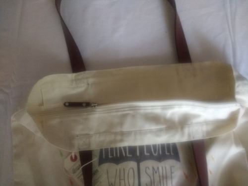 Imagen 2 de 4 de Bolso De Tela ,gran Capacidad