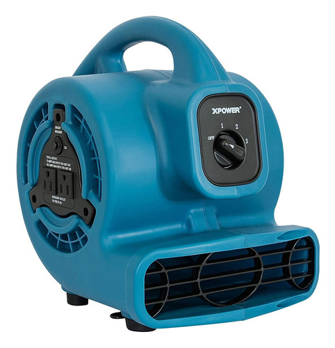 Ventilador Utilitario Xpower P-80a Mini Mighty Air Mover Con