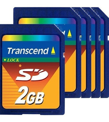 Lote De 5 Tarjeta Sd 2 Gb Tarjeta De Memoria