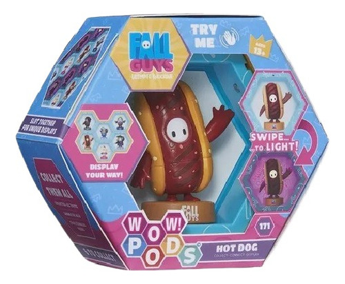 Figura De Hot Dog De Fall Guys Coleccionable 