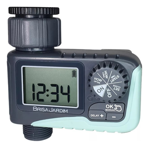 Controlador De Irrigador Programável Automático Temporizador