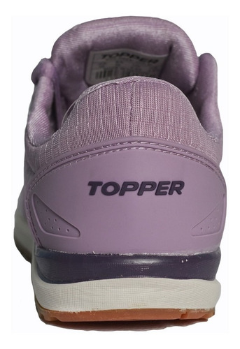Imagen 3 de 9 de Zapatilla Topper Dakota Hortensia Deportivas Lavanda Mujer