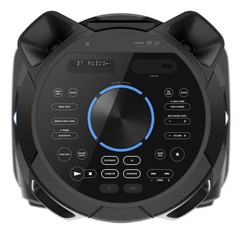 Imagen 5 de 5 de Parlante Bluetooth Sony Mhc-v83 Equipo De Musica Dvd Hdmi
