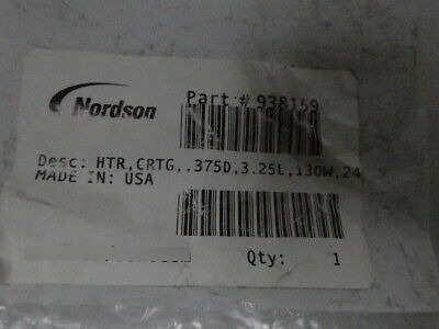 Nordson 938159 Cartridge Heater Element 3-1/4in 3/8in 13 Nnr