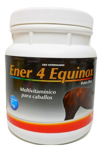 Complemento Multivitaminas Ener Equinox Caballos De 1kg