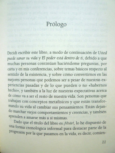Vivir Reflexiones Sobre Nuestro Viaje Por La Vida (Usado)