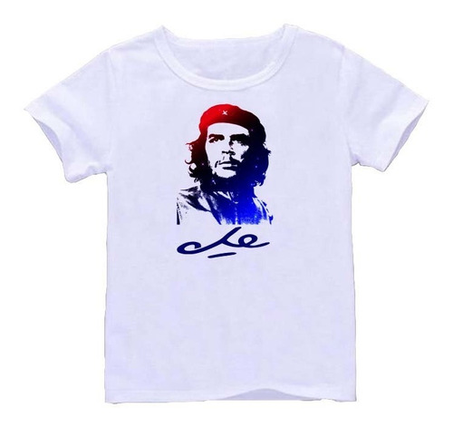 Remera Blanca Che Guevara Art#48