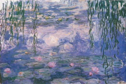 Preproducción Afiche Claude Monet Nympheas Ofsset 90x120 Cm