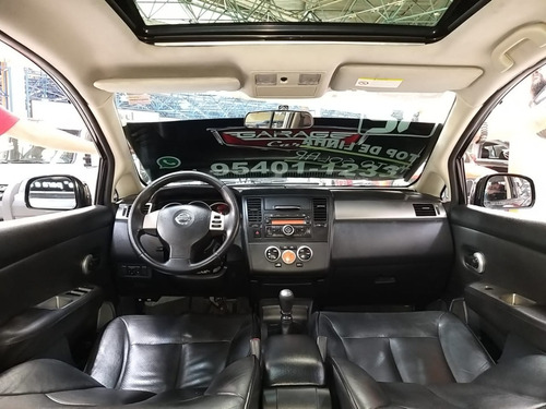 Nissan Tiida Sl.mec+teto+couro Completo