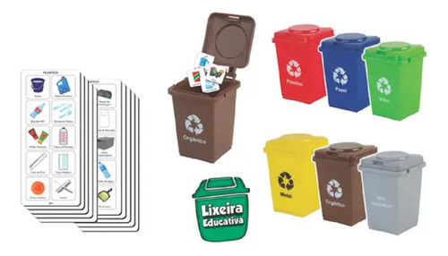 Lixeira Educativa De Reciclagem - Fenix