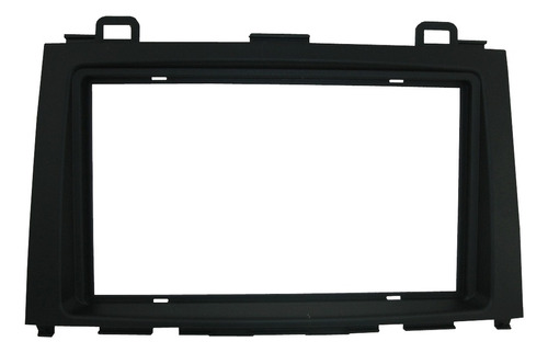 Moldura Painel 2 Din Multimidia Dvd Mp5 Crv 2010 2011 Preto