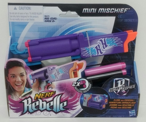 Nerf Rebelle Mini Mischief Hasbro Distribuidora Lv