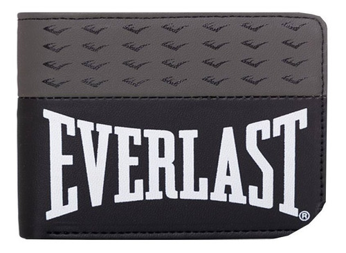 Billetera Everlast Diag Cuero Pu 100% Original  Letras