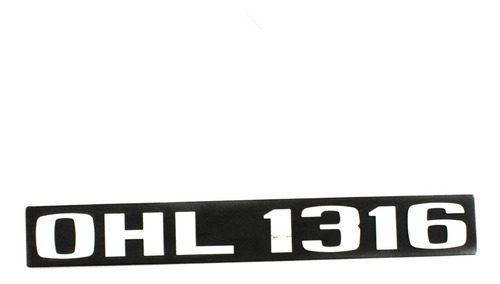 Insignia Leyenda Letras Ohl 1316 Mercedes Benz