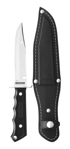 Cuchillo Deportivo 5  Tramontina Ideal Caza Pesca Y Camping