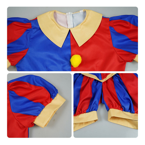 Disfraz De Cosplay Numérico Pomni De Lyus Para Adultos