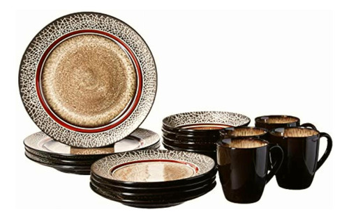 American Atelier 16-piece Markham Square Dinnerware Set