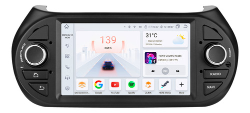 Estéreo Carplay 2+32g Para 2008-2017 Fiat Frorino