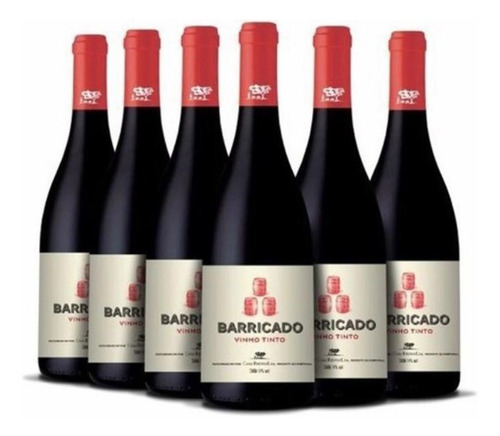 Vinho Português Tinto Barricado 18 Und Promoção!!!