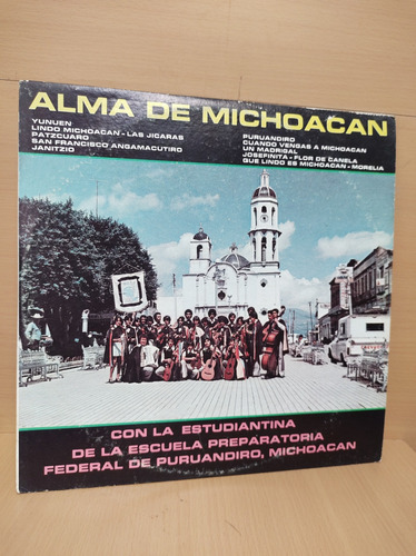 Escuela Preparatoria Puruandiro - Alma Michoacán - Vinyl Lp