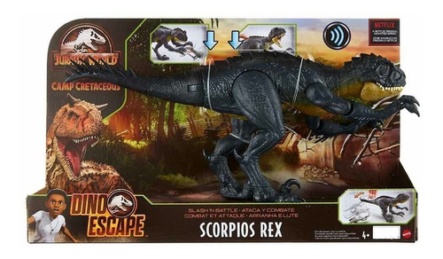 Dinosaurio Scorpios Rex Jurassic World Campamento Cretáceo