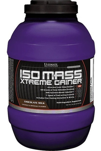 Ultimate Nutrition | Iso Mass Xtreme Gainer | 10lb | Choc