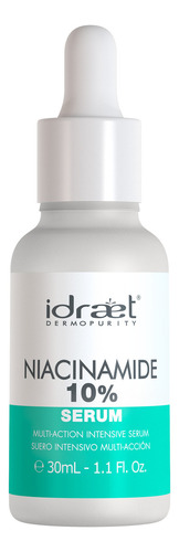Serum Niacinamide 10% Anti Age Multi Accion - Idraet Todo Tipo De Piel Día/noche