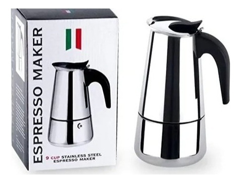 Cafetera Italiana Acero Inoxidable 4 Tazas Cocina Tetera