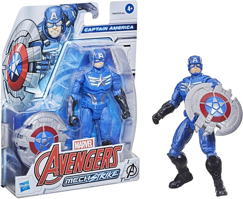Capitan America Mech Strike Marvel Avengers Hasbro Stock !!!