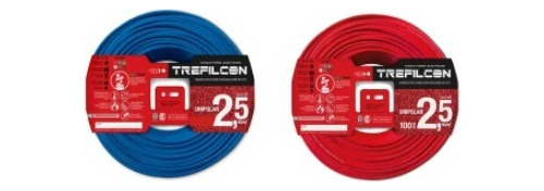 Pack 2 Rollos Trefilcon Normalizado 2,5 Mm X 50 Mts Colores